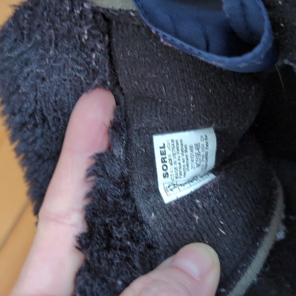 Sorel Snow Commander Boots - Navy and Red - Picture 7 of 9